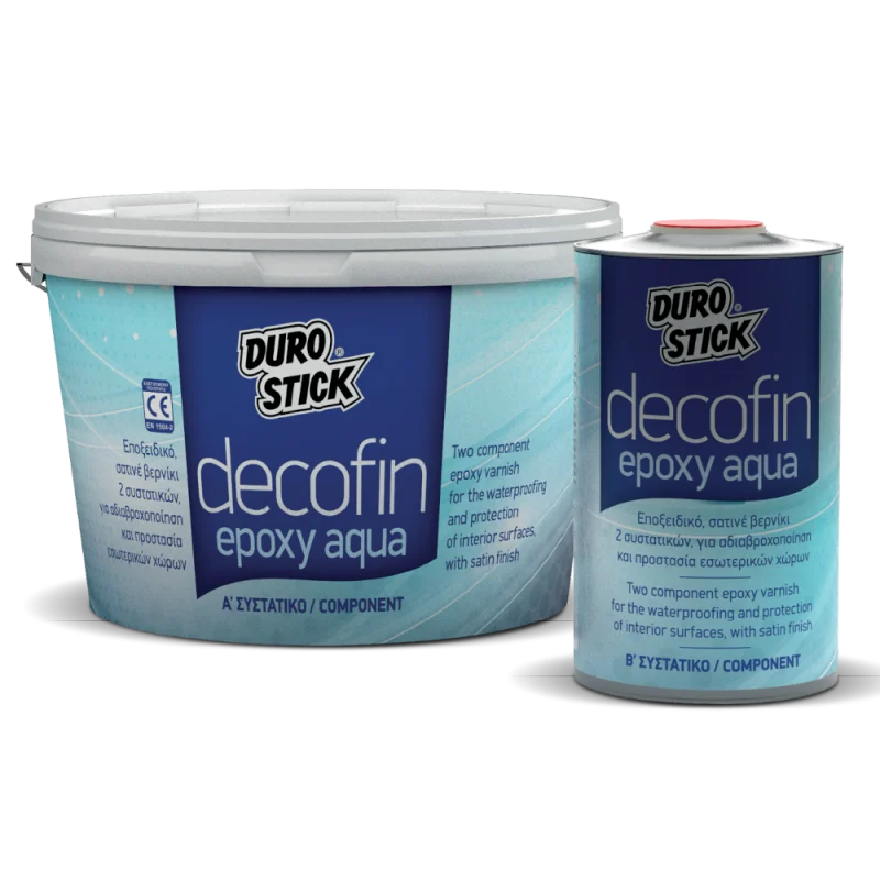 Durostick Decofin Epoxy Aqua Διάφανο 4kg